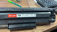 Картридж Комус 78A CE278A, для принтера HP, лазерный, совместимый, ресурс 2300, черный #4, ЮЛИЯ В.