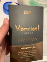 Жидкий вибратор INTT Vibration Gel Coffee, Португалия, съедобный стимулирующий интимный гель, 15мл #7, Алина А.