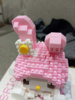 Детский конструктор "Май Мелоди" для девочек и мальчиков, цвет розовый, 430 деталей / Развивающая сборная игрушка для детей #46, Анна Б.