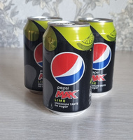 Pepsi Max Lime без сахара 24 банки по 330 мл газированный безалкогольный напиток #8, Кирилл С.