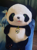 Панда черно-белая 40 см. мягкая игрушка для детей, обнимашка, домашний питомец #84, Камилла Ф.