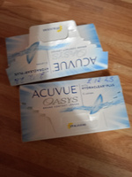 Контактные линзы Acuvue, Oasys with Hydraclear Plus, 6 линз I 8.4 I -1.50 I двухнедельные I прозрачные #39, Юлия М.