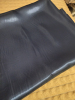 Отрез ткани для шитья Атлас (темно-синий) 1,5 х 1,0 м. #89, Марианна К.