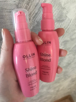 OLLIN PROFESSIONAL Масло SHINE BLOND для блондированных волос омега-3 50 мл #6, Виктория П.