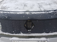 Утеплитель радиатора и бампера для Renault Duster (Рено Дастер) 2015-2020 С кармашками и вырезами под ДХО #10, Наталья