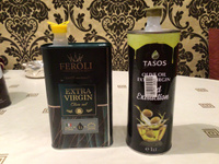 Масло Оливковое для салатов TASOS Oliva Oil Высший Сорт Extra Virgin,1л (Греция) #21, татьяна м.