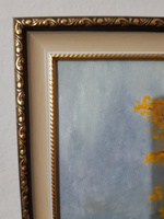 Рама багетная Картинная мануфактура 30x35, с акриловым стеклом и двп / для алмазной мозаики / для дома #73, Анна А.