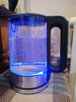 Электрический стеклянный чайник MARTA MT-4608 черный #8, Светлана Ш.