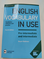 English vocabulary in Use pre-intermediate, intermediate with Answers (с ответами) + диск | Redman Stuart #7, Мария П.