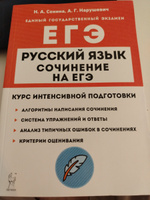 Русский язык. Сочинение на ЕГЭ. Курс интенсивной подготовки. Изд. 14-е | Сенина Наталья Аркадьевна, Нарушевич Андрей Георгиевич #1, Ирина Х.