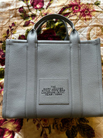 СУМКА MARC JACOBS THE LEATHER MEDIUM TOTE BAG WOLF GREY #48, Владимир Ш.