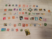 Набор почтовых марок Со всего мира, 50 штук #3, Кристина Б.