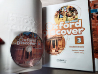 Oxford Discover 3 Student Book + Workbook with DVD / K. Kampa & C. Vilina / Oxford / комплект: учебник + рабочая тетрадь с диском #6, Ольга С.