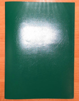 Тетрадь Hatber 96 листов, формат А4, клетка, на скобе, обложка бумвинил Зеленая #4, Артур Р.
