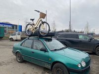 Велокрепление стальное Inter для перевозки одного велосипеда на крыше автомобиля. #2, Илья М.