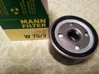 Фильтр масляный MANN-FILTER W753 LADA RENAULT NISSAN #8, Пётр М.