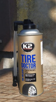 Средство для аварийного ремонта и накачки шин K2 Tire Doctor антипрокол 500мл. #7, Антон Р.