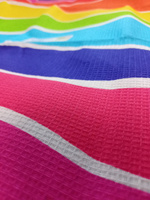 Арт Постель Пляжные полотенца, Вафельное полотно, 80x150 см, разноцветный #3, Ксения С.