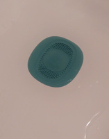 Cливная фильтр - пробка антизасор для ванной и кухни, раковины и душа / улавливатель волос / зелёная #79, ГАЛИНА Х.