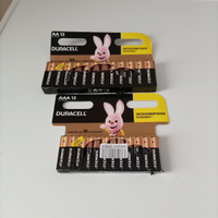 Duracell Батарейка AAA, Щелочной тип, 1,5 В, 12 шт #133, Елена Е.