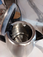 Электрический чайник REDMOND RK-M177, стальной корпус, автоотключение, фильтр от накипи, 1.7 л, 2200 Вт #7, Светлана С.