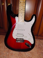 Электрогитара (Stratocaster) Jordani ST100 Red #66, Сабина С.