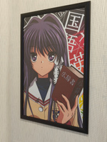 Плакат на стену для интерьера Кланнад (Clannad - Кё Фудзибаяси 1) - Постер по аниме формата А2 (42x60 см) #2, Ника Я.