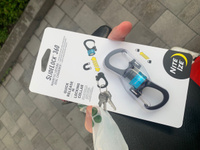 Карабин Nite Ize SlideLock 360 Magnetic Locking Dual Carabiner - Синий #3, Вячеслав Г.