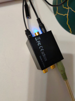 Аудио конвертер/переходник из toslink ( SPDIF оптика )в 2RCA.преобразователь(цифрового сигнала в аналоговый) #5, Сергей И.