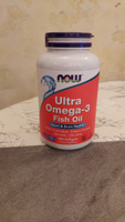 NOW Ultra Omega 3 500 mg, 180 softgels / Ультра Омега 3 180 капсул/ Рыбий жир в мягких капсулах с кишечнорастворимой оболочкой #7, Александр Г.