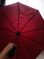Зонт женский автомат, зонт мужской черный, антиветер, зонтик складной #106, Яна Л.