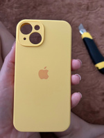 Чехол на айфон 14 / чехол на iphone 14 силиконовый с защитой камеры #10, Елена К.