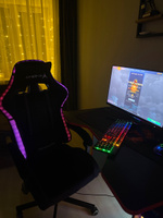 KNIGHT Игровое компьютерное кресло Кресло игровое KNIGHT TERMINATOR RGB, черный #67, Арина Г.
