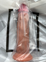 Фаллоимитатор LVS 18см реалистичный на присоске из киберкожи ,толстый дилдо реальная кожа #7, Анастасия Щ.