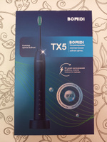 BOMIDI Электрическая зубная щетка TX5, синий #8, Екатерина Б.