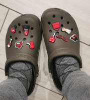 KLEPKI Джибитсы "Girls" для crocs, сабо, набор 10шт, джиббитсы для крокс #39, Мария Ж.