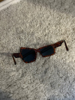 Солнечные очки поднятая бровь, очки с поднятой , приподнятой бровью, форма бровей, модные Y2K у2к #4, Карина М.