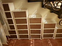 Ящики для хранения одежды и обуви MyPads с дверцами на магнитах для хранения игрушек и прочих бытовых мелочей, разборный контейнер на колесиках для порядка в доме #5, Виктория Р.
