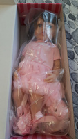 Кукла для девочки Reborn QA BABY "Саманта" детская игрушка с аксессуарами и одеждой, большая, реалистичная, коллекционная #79, Наталья Г.