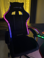 KNIGHT Игровое компьютерное кресло Кресло игровое KNIGHT TERMINATOR RGB, черный #66, Арина Г.