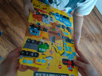 Пазлы для детей, Puzzle Time "Роем, строим и везём", 42 элемента, головоломка, животные, пазлы для детей 3 лет #52, Марина К.