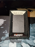 Зажигалка бензиновая ZIPPO 236 Classic Black Crackle + Бензин для зажигалки топливо 125 мл #39, Михаил А.