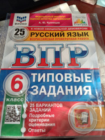 ВПР Русский язык 6 класс. Типовые задания. 25 вариантов. ФИОКО СТАТГРАД. ФГОС | Кузнецов Александр Юрьевич #3, Анна Б.