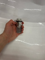 Пробка для ванной и раковин заглушка выдвижной фильтр слива #4, Алексей Ч.