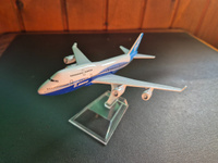 Металлическая модель самолета BOEING 747, 15,5 см #1, Игорь Ф.