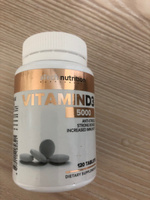 Витамин Д3 5000 МЕ, 120 таблеток, aTech nutrition #1, Елена Е.