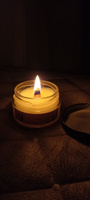 ART FEEL Набор ароматических свечей из 3-х ароматов Лаванда, Апельсин корица, Молоко и мёд по 50 мл #83, Арина П.