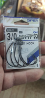 Крючки Офсетный OWNER PINT HOOK 53117 №3/0 10 шт. (2 упак. по 5 шт.) Овнер Крючок. Одинарные для рыбалки #25, Анатолий Ч.