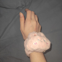 Повязки-резинки на руки для умывания розовые #3, Оксана М.