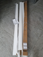 Плинтус 1750x16 мм, 7 шт., белый #4, Жанна К.